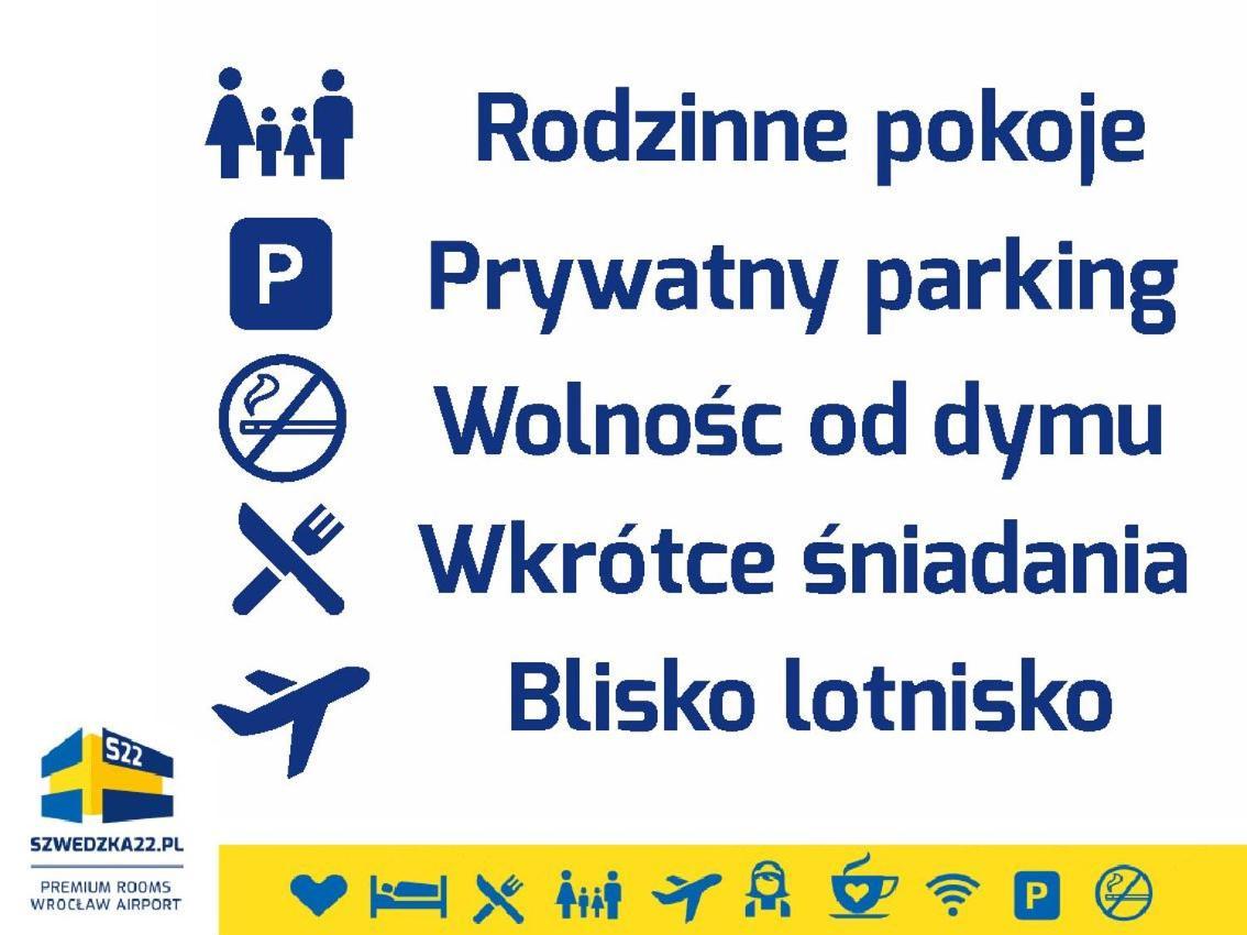 Szwedzka22 Pl Premium Rooms Wrocław Exteriör bild